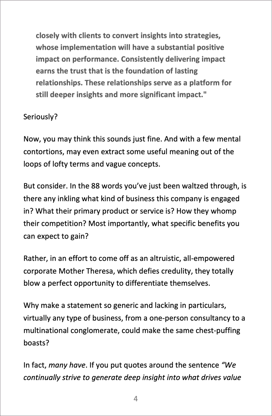 Business Blather Page 4